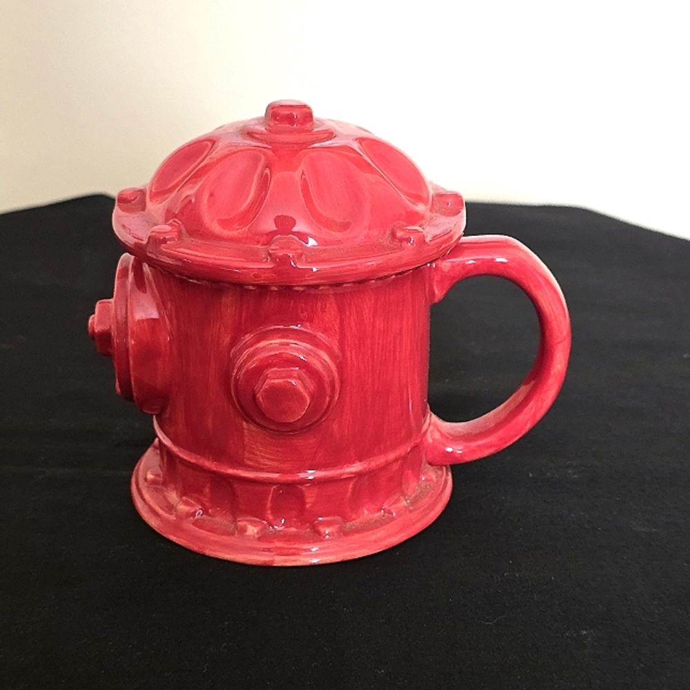 1997 Fire Hydrant Mug w Lid